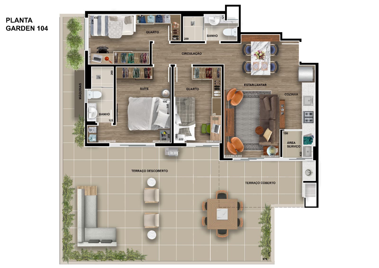Planta garden 104